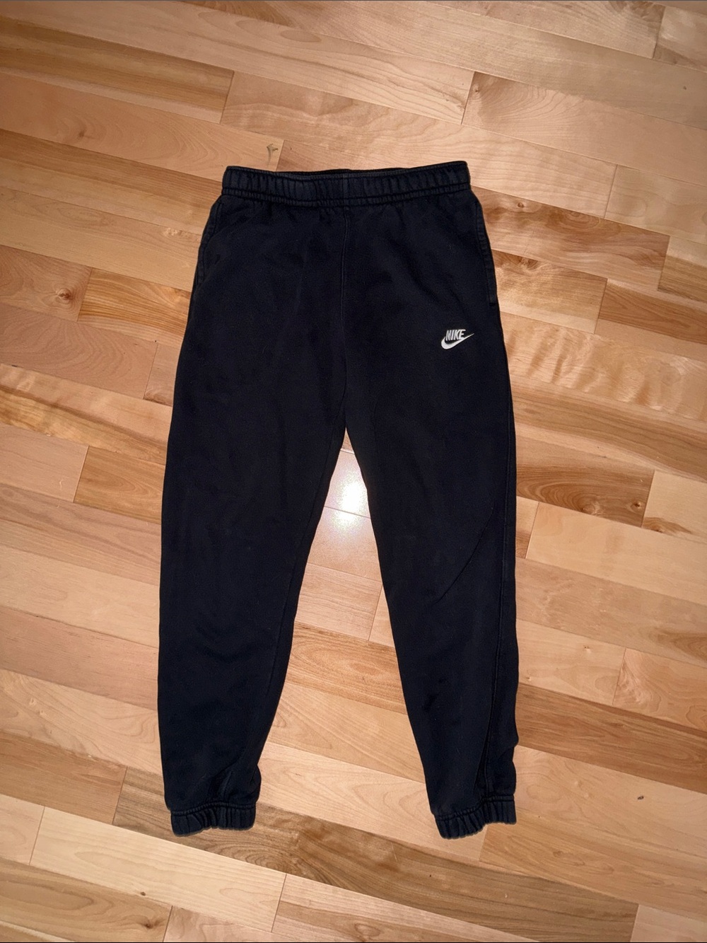 Nike Black  Fleece Joggers Small EUC